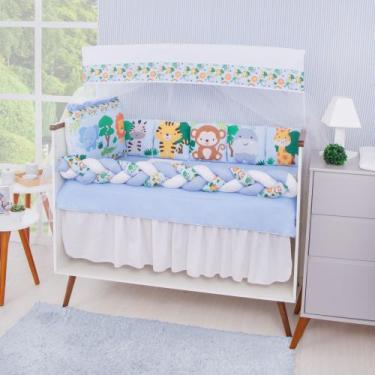 Imagem de Kit Para Berço Americano Conjunto de Enxoval Para Berço Padrão America