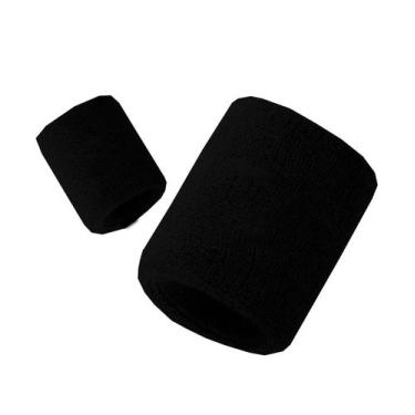 Imagem de Munhequeira Esportiva 8 Cm Kit 2 Unidades Envio Rápido - Estilo Boleir