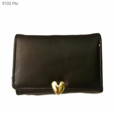 Imagem de Carteira Feminina Porta Cartões Moedas Notas Documentos 9103 - H2 Bols