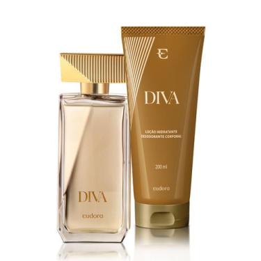 Imagem de Eudora Kit Diva: Desodorante Colônia 100ml + Loção Corporal 200ml