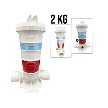 Imagem de Dosador De Cloro Automatico Para Piscinas Sodramar 2kg