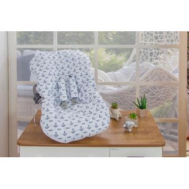 Imagem de Capa de Bebê Conforto POP Menino para Bebe - Zan Baby, Elefante Marinh