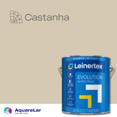 Imagem de EVolution Acrílico Leinertex Fosco 3,6L, CASTANHA, 3,6L