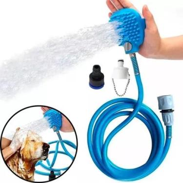 Imagem de Ducha Spray Mangueira Para Banho Em Cães E Gatos Pet Shop - DLImports
