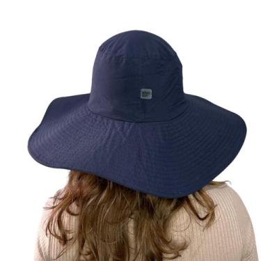 Imagem de Chapéu Dinamarca Abão 11,5cm - Uv50+ - Ellepsun, Marinho, UN