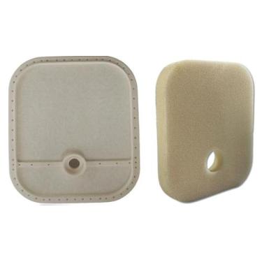 Imagem de Kit elemento + filtro de ar espuma p/ roçadeira husqvarna 236/143rii -