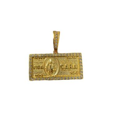 Imagem de Pingente Vida Cara M Banhado a Ouro 18k - JP joias