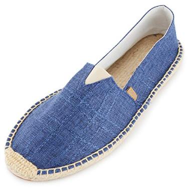 Imagem de Tênis de Espadrilha Masculino Alexis Leroy de Lona Fechado, Dark Blue, 7-7.5