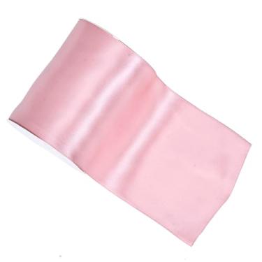 Imagem de YAMA Fita de cetim dupla face ouro rosa, 10 cm e 5 metros, ótima para artesanato, laços, buquê de flores, casamento, decoração de casa, embrulho de presente