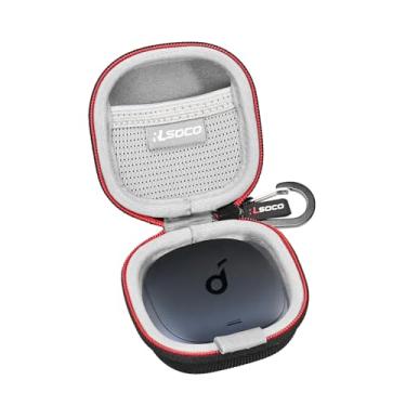 Imagem de RLSOCO Estojo rígido para fones de ouvido sem fio com cancelamento de ruído Anker Soundcore Liberty 4 / Liberty 5 / Liberty Air 2 Pro (apenas estojo)