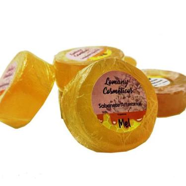 Imagem de Sabonete Artesanal Glicerinado Aroma Mel 85 Gr - 10 Un - BD Net Collec