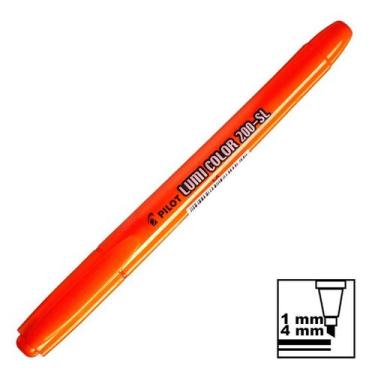 Imagem de Marca Texto Laranja Neon Lumi Color 200-SL Pilot