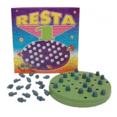 Imagem de 01 Jogo Resta 1 - Mini Toys