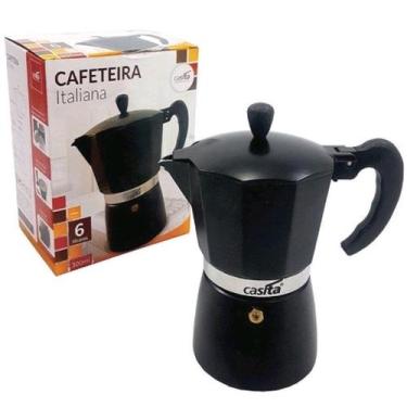 Imagem de Cafeteira Italiana Premium 6 Xícaras Café sem Papel Alta Qualidade - N
