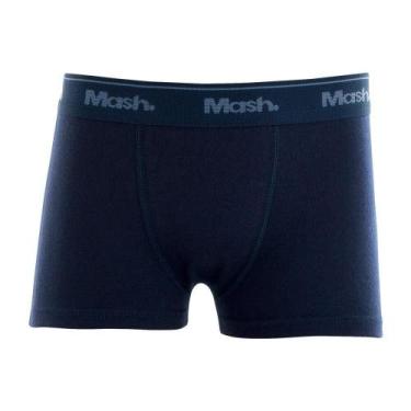 Imagem de Cueca Boxer Mash Kids (190.03) 100% Algodão, Azul, Marinho, GG