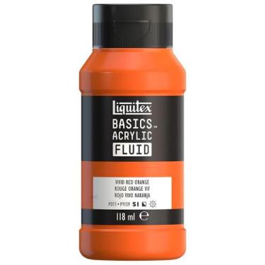 Imagem de Tinta acrilica basics fluid 118ml liquitex escolha a cor, 384 VIVID RE