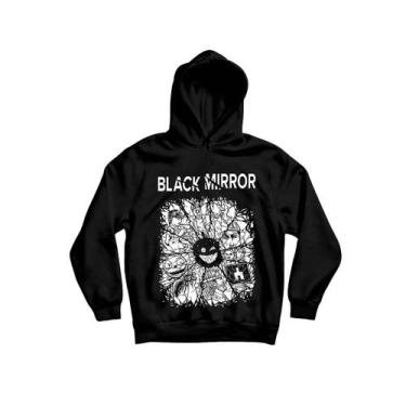 Imagem de Moletom Feminino Black Mirror Série - Ultrav Store, GG, Preto