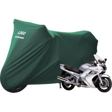 Imagem de Capa Sob Medida De Tecido Para Moto Yamaha FJR 1300 - Mz, Verde