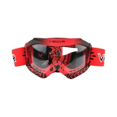 Imagem de Óculos De Motocross Infantil Profissional Óculos De Motocicleta Para M