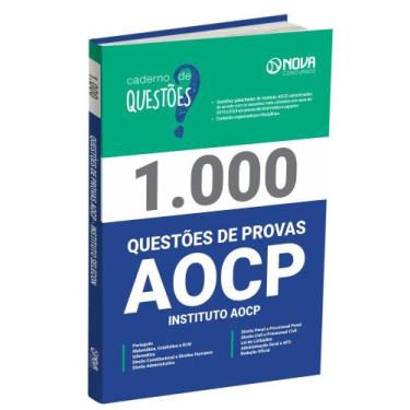 Imagem de Livro 1.000 Questões Gabaritadas do Instituto AOCP - Nova Concursos