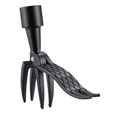 Imagem de Ferramenta de extração manual de ervas daninhas, extrator de ervas daninhas em pé, ferramentas manuais de jardinagem com design de cabeça de ferro de 4 garras, telhado de remoção de ervas daninhas, pá