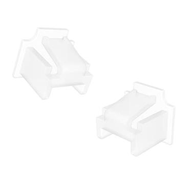 Imagem de 10 pçs capa de poeira para conector RJ45, reutilizável, capa de proteção contra poeira RJ45, plugue protetor de capa antipoeira RJ45 protege a porta Ethernet Hub para RJ45, porta fêmea para TV