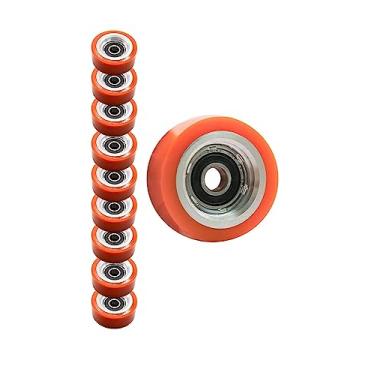 Imagem de KOLEOLL Pacote com 10 70298701P Kit de rolo e vedação compatível com HUEBSCH Speed Queen IPSO Rolamento de rolo de suporte de secador 70568201 AP6240652 70052601P