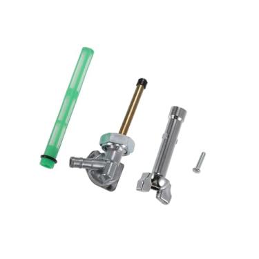 Imagem de INFINAUTO Kit Petcock de combustível para Honda Shadow VLX 600 VT600CD Deluxe 1988-1998 Válvula de interruptor de tanque de combustível Petcock 16950-KAF-000,16963-MR1-000 Design elegante