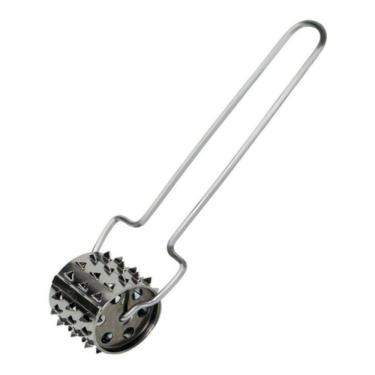 Imagem de Amaciador De Carne Rolo Aço Inox Sem Bater