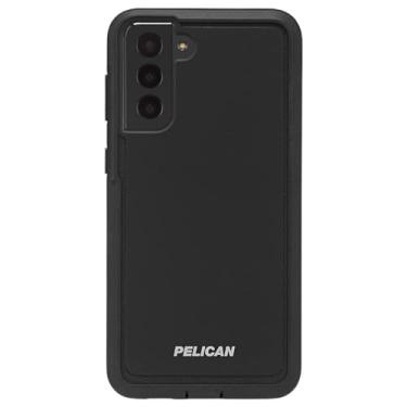 Imagem de Pelican Voyager Series – Capa para Samsung Galaxy S21 – Proteção contra quedas de nível militar de 5,5 m – Com clipe de cinto – Capa resistente, leve, fina e à prova de choque – Preta