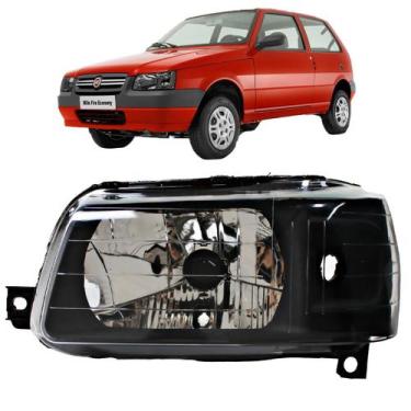 Imagem de Farol Uno Fiorino 2004 05 06 07 08 09 10 a 2013 Máscara Negra - Prime,