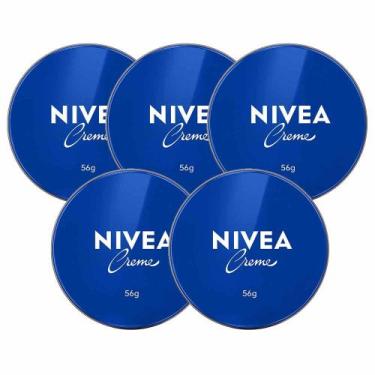 Imagem de NIVEA Creme Hidratante Lata Kit com 5 Unidades, Kit