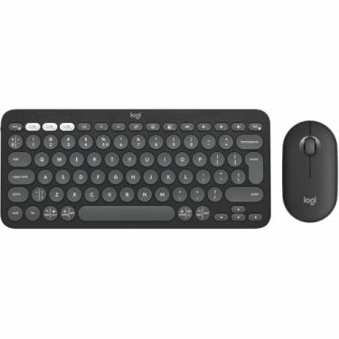 Imagem de Logitech Combo de teclado e mouse 920-012061 Pebble 2