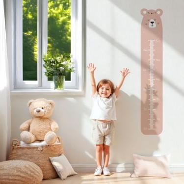 Imagem de Régua de Altura Infantil Adesiva  Crescimento e Decoração - Deliquadro