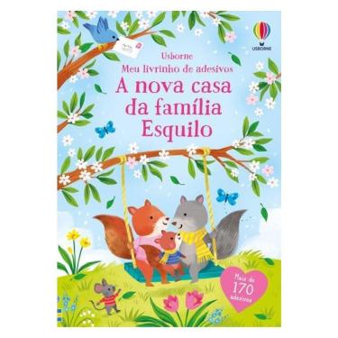 Imagem de A Nova Casa Da Família Esquilo: Meu Livrinho De Adesivos