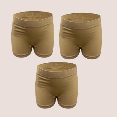 Imagem de 3 Calcinha Box Feminina Adolescente Tecido Leve Toque Macio - Zee Rucc