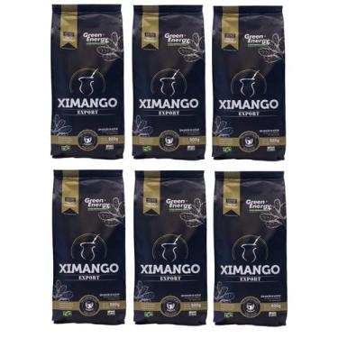 Imagem de 6 Erva Mate Chimarrão XIMANGO EXPORT PURA FOLHA 500g