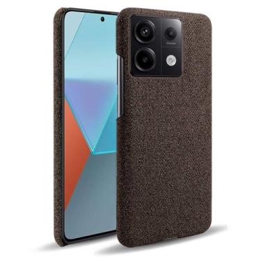 Imagem de Capa para Xiaomi POCO M6 Pro 4G,Capa desenhada em lona,Case Protetora Ultrafina com Empunhadura Macia,Design em Tecido Antichoque e Antiarranhões-Beown