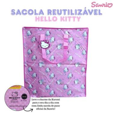 Imagem de EcoBag Hello Kitty Ideal para Compras Sustentável - Sanrio