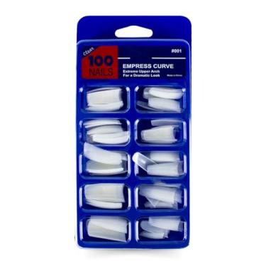 Imagem de 100 Tips Sorriso Unha Postiça Alongamento Gel Polygel