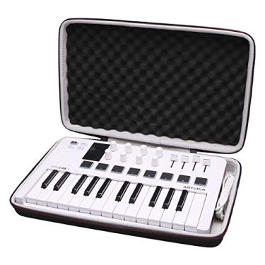 Imagem de L LTGEM Estojo Para Controlador Ltgem Para Controlador De Teclado Híbrido Arturia Minilab 3 Mini - Bolsa De Transporte Protetora Para Viagem E Armazenamento Rígido