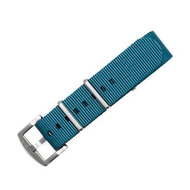 Imagem de BluShark Pulseira de relógio de nylon premium original – fivela de aço inoxidável com vários tamanhos e estilos premium, pulseiras de relógio de substituição para homens e mulheres, balístico militar
