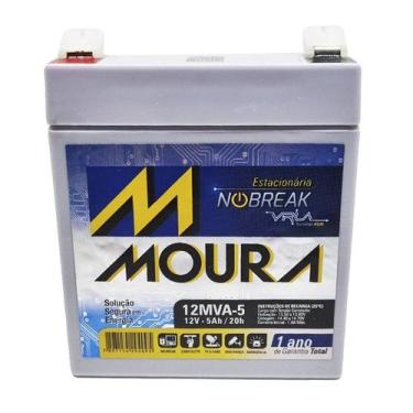 Imagem de Bateria  Moura  Para Nobreak 12v 5a  Original  1 Ano de Garantia
