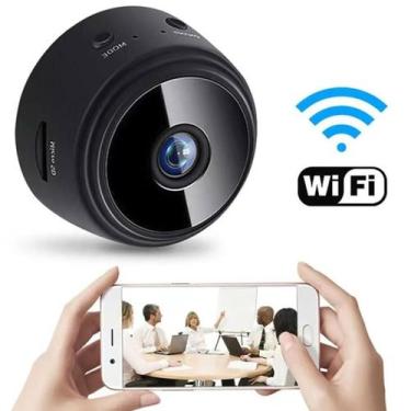 Imagem de  Mini Câmera visão noturna Wifi Espiã 1080P Sem Fio Espian - WCAN