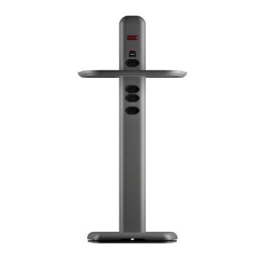 Imagem de Extensão Torre OCTOO Totem Elétrico com 4 Tomadas, USB e USB-C, Bandej