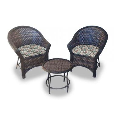 Imagem de 2 Poltronas + 1 Mesa Centro Costela De Adão Verde