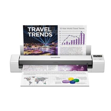 Imagem de Scanner Brother Portátil A4 Duplex Wifi 15Ppm Ds940Dw