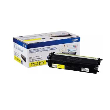 Imagem de Toner Brother Tn-419y Amarelo Tn419y Hl-l8360cdw Mfc-l8610cdw Mfc-l8900cdw Mfc-l9570cdw Original 9k