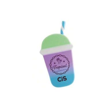 Imagem de Borracha Escolar Fantasia Tropical Cis Roxo