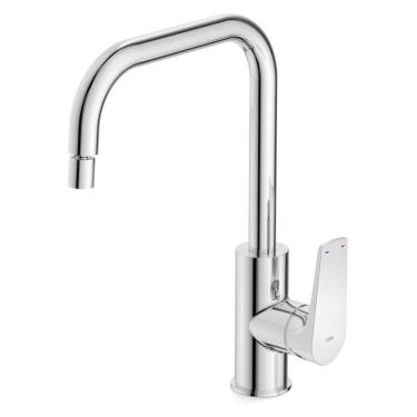 Imagem de Kit Com 2 Monocomando Para Cozinha De Mesa Bica Alta Com Arejador Articulado Noronha Celite Cromado